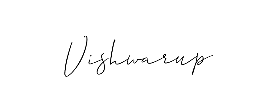 You can use this online signature creator to create a handwritten signature for the name Vishwarup. This is the best online autograph maker. Vishwarup signature style 2 images and pictures png