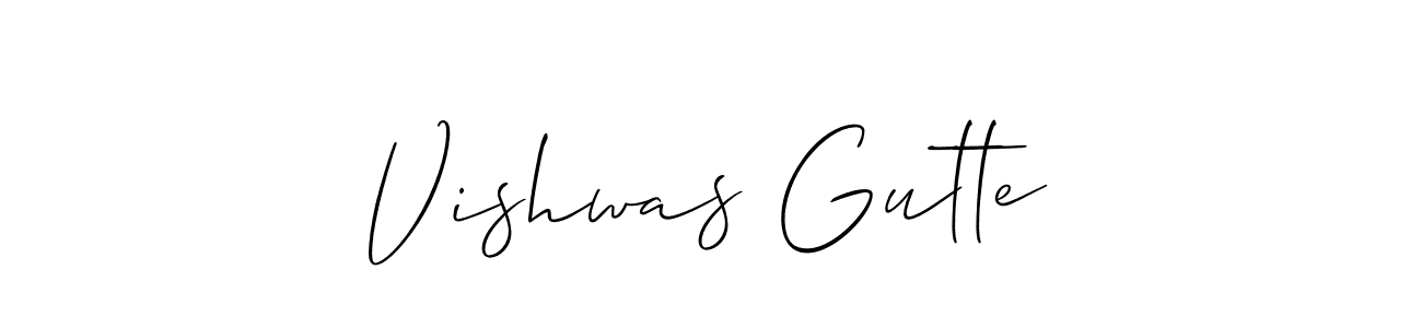 Here are the top 10 professional signature styles for the name Vishwas Gutte. These are the best autograph styles you can use for your name. Vishwas Gutte signature style 2 images and pictures png