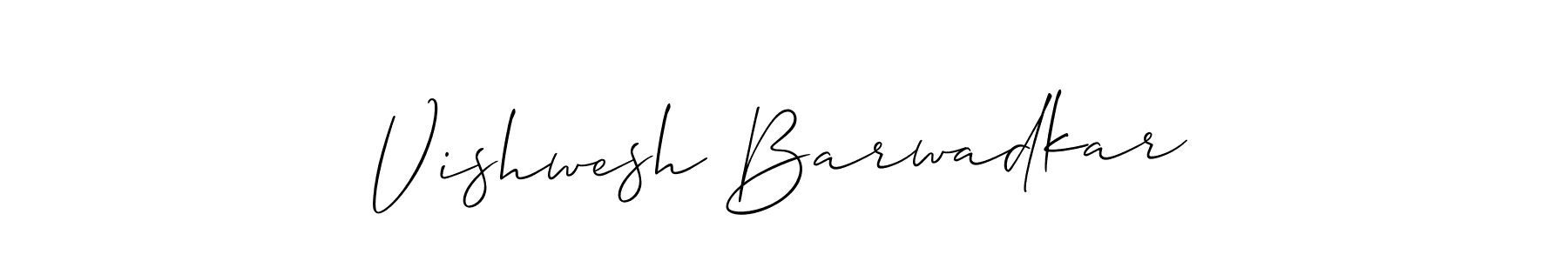 Once you've used our free online signature maker to create your best signature Allison_Script style, it's time to enjoy all of the benefits that Vishwesh Barwadkar name signing documents. Vishwesh Barwadkar signature style 2 images and pictures png