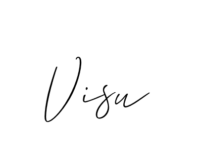 Also we have Visu name is the best signature style. Create professional handwritten signature collection using Allison_Script autograph style. Visu signature style 2 images and pictures png