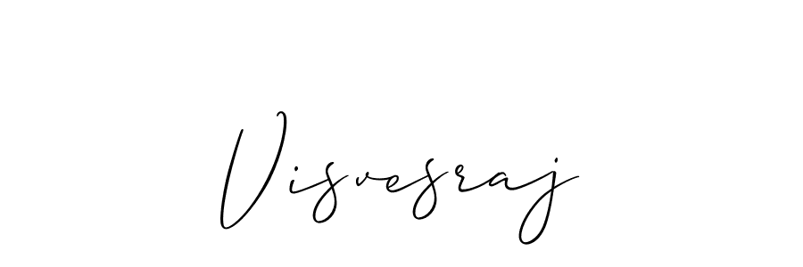 Also we have Visvesraj name is the best signature style. Create professional handwritten signature collection using Allison_Script autograph style. Visvesraj signature style 2 images and pictures png