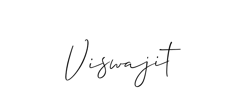 Also we have Viswajit name is the best signature style. Create professional handwritten signature collection using Allison_Script autograph style. Viswajit signature style 2 images and pictures png