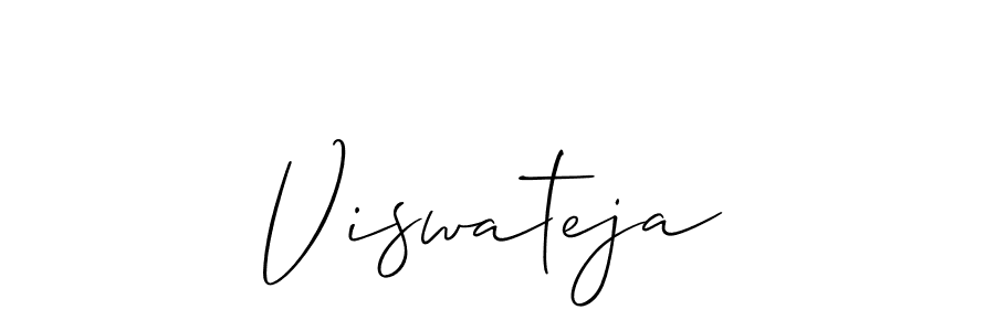 Create a beautiful signature design for name Viswateja. With this signature (Allison_Script) fonts, you can make a handwritten signature for free. Viswateja signature style 2 images and pictures png