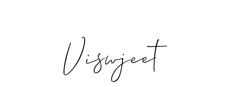 You should practise on your own different ways (Allison_Script) to write your name (Viswjeet) in signature. don't let someone else do it for you. Viswjeet signature style 2 images and pictures png