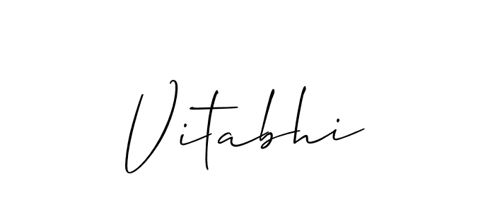 Here are the top 10 professional signature styles for the name Vitabhi. These are the best autograph styles you can use for your name. Vitabhi signature style 2 images and pictures png