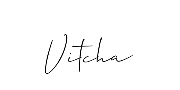 Check out images of Autograph of Vitcha name. Actor Vitcha Signature Style. Allison_Script is a professional sign style online. Vitcha signature style 2 images and pictures png