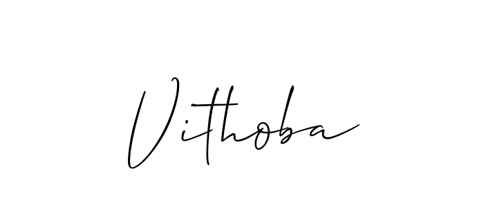 Make a beautiful signature design for name Vithoba. Use this online signature maker to create a handwritten signature for free. Vithoba signature style 2 images and pictures png