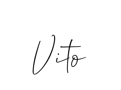 Here are the top 10 professional signature styles for the name Vito. These are the best autograph styles you can use for your name. Vito signature style 2 images and pictures png