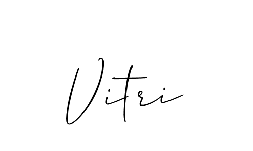 Check out images of Autograph of Vitri name. Actor Vitri Signature Style. Allison_Script is a professional sign style online. Vitri signature style 2 images and pictures png