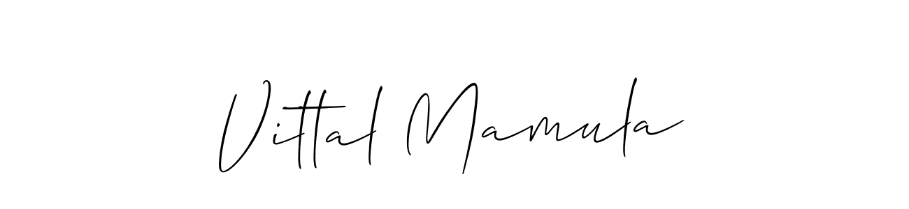 See photos of Vittal Mamula official signature by Spectra . Check more albums & portfolios. Read reviews & check more about Allison_Script font. Vittal Mamula signature style 2 images and pictures png