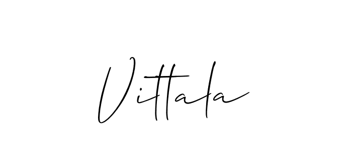 How to Draw Vittala signature style? Allison_Script is a latest design signature styles for name Vittala. Vittala signature style 2 images and pictures png