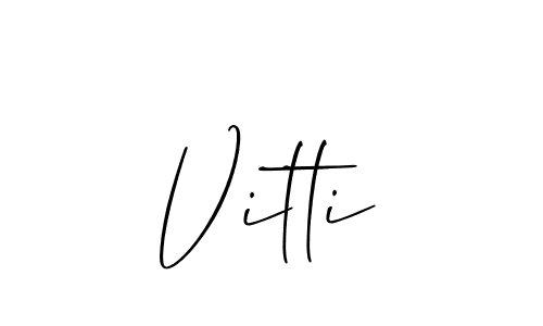You can use this online signature creator to create a handwritten signature for the name Vitti. This is the best online autograph maker. Vitti signature style 2 images and pictures png