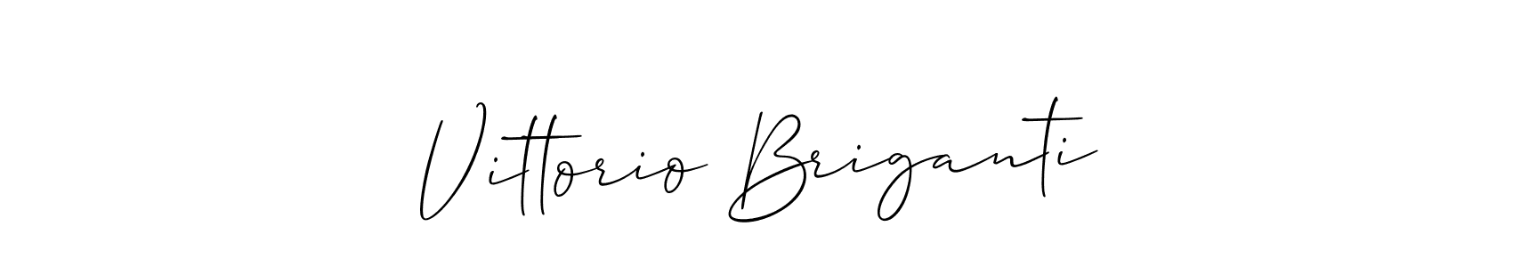 Design your own signature with our free online signature maker. With this signature software, you can create a handwritten (Allison_Script) signature for name Vittorio Briganti. Vittorio Briganti signature style 2 images and pictures png