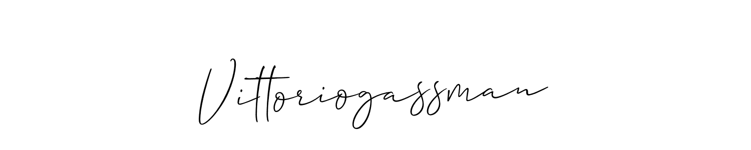 Check out images of Autograph of Vittoriogassman name. Actor Vittoriogassman Signature Style. Allison_Script is a professional sign style online. Vittoriogassman signature style 2 images and pictures png