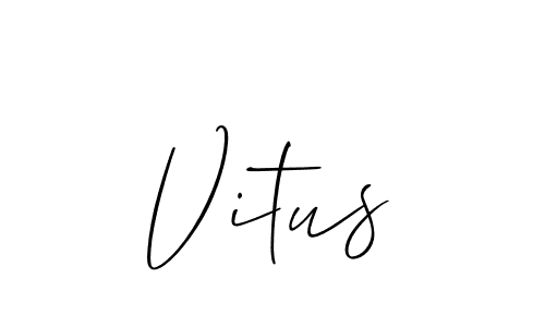 Here are the top 10 professional signature styles for the name Vitus. These are the best autograph styles you can use for your name. Vitus signature style 2 images and pictures png