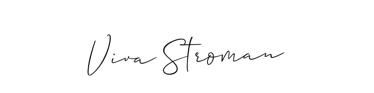 Check out images of Autograph of Viva Stroman name. Actor Viva Stroman Signature Style. Allison_Script is a professional sign style online. Viva Stroman signature style 2 images and pictures png