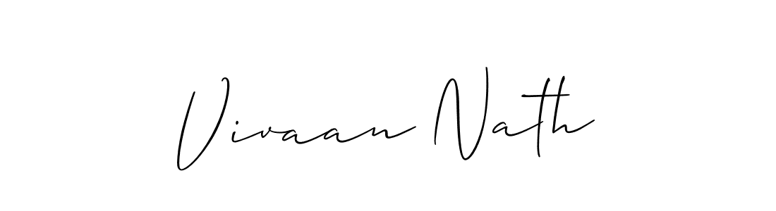 Check out images of Autograph of Vivaan Nath name. Actor Vivaan Nath Signature Style. Allison_Script is a professional sign style online. Vivaan Nath signature style 2 images and pictures png