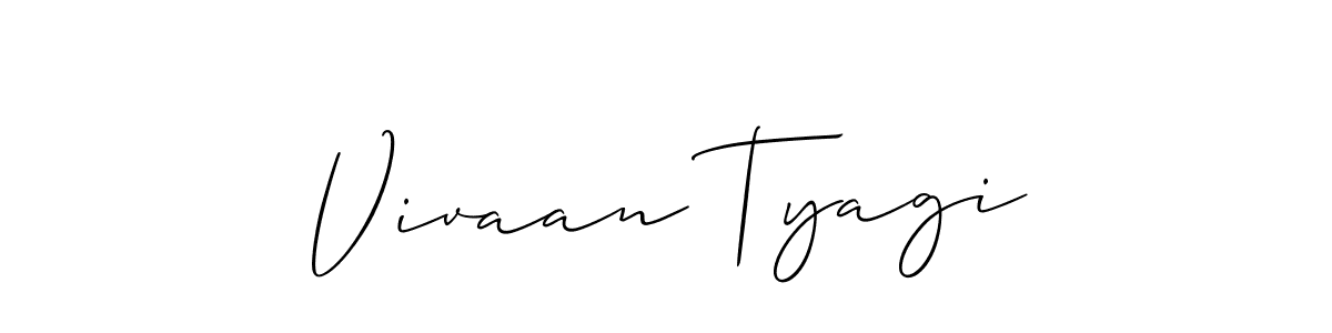 You can use this online signature creator to create a handwritten signature for the name Vivaan Tyagi. This is the best online autograph maker. Vivaan Tyagi signature style 2 images and pictures png