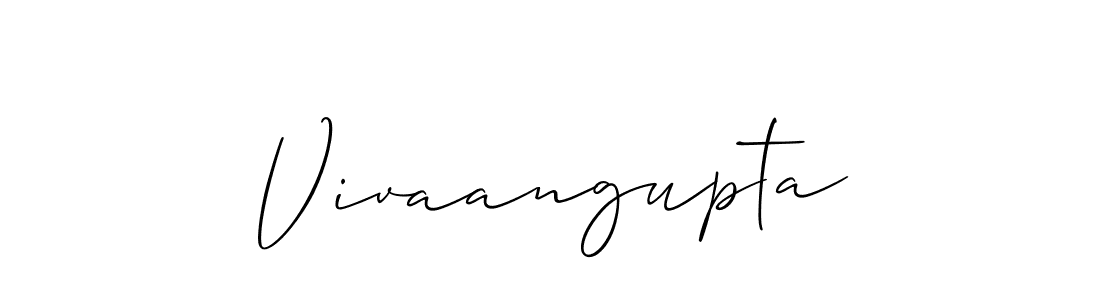 It looks lik you need a new signature style for name Vivaangupta. Design unique handwritten (Allison_Script) signature with our free signature maker in just a few clicks. Vivaangupta signature style 2 images and pictures png