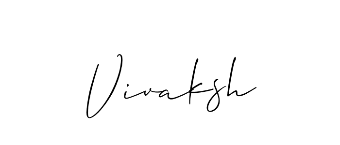 Once you've used our free online signature maker to create your best signature Allison_Script style, it's time to enjoy all of the benefits that Vivaksh name signing documents. Vivaksh signature style 2 images and pictures png