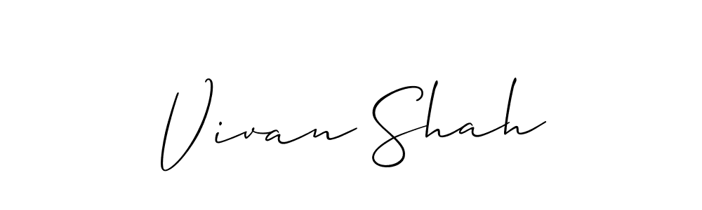 Once you've used our free online signature maker to create your best signature Allison_Script style, it's time to enjoy all of the benefits that Vivan Shah name signing documents. Vivan Shah signature style 2 images and pictures png