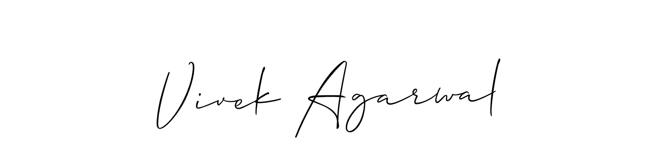 Once you've used our free online signature maker to create your best signature Allison_Script style, it's time to enjoy all of the benefits that Vivek Agarwal name signing documents. Vivek Agarwal signature style 2 images and pictures png