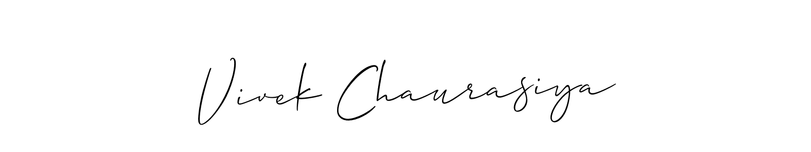 Once you've used our free online signature maker to create your best signature Allison_Script style, it's time to enjoy all of the benefits that Vivek Chaurasiya name signing documents. Vivek Chaurasiya signature style 2 images and pictures png