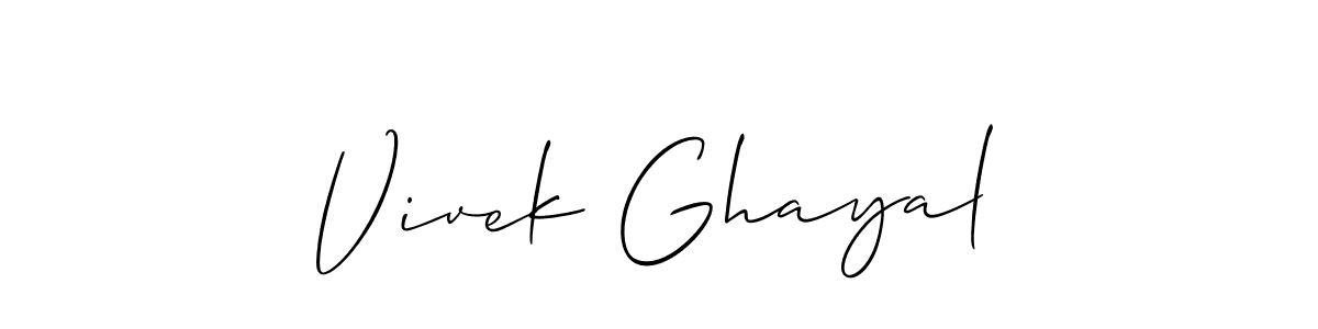 Once you've used our free online signature maker to create your best signature Allison_Script style, it's time to enjoy all of the benefits that Vivek Ghayal name signing documents. Vivek Ghayal signature style 2 images and pictures png