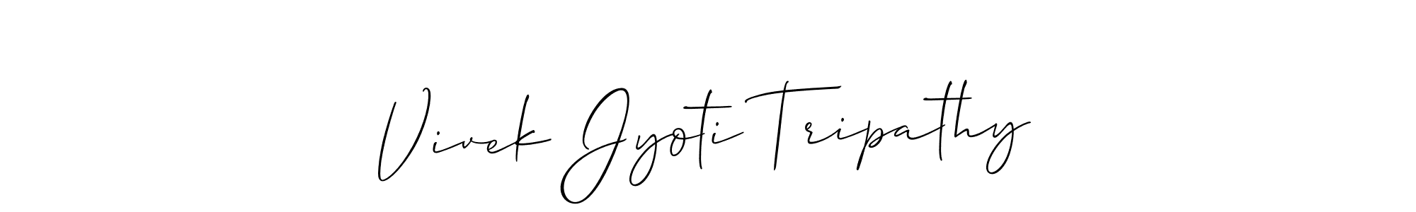 Make a beautiful signature design for name Vivek Jyoti Tripathy. Use this online signature maker to create a handwritten signature for free. Vivek Jyoti Tripathy signature style 2 images and pictures png