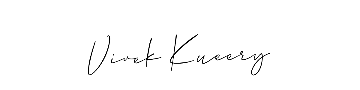 See photos of Vivek Kueery official signature by Spectra . Check more albums & portfolios. Read reviews & check more about Allison_Script font. Vivek Kueery signature style 2 images and pictures png