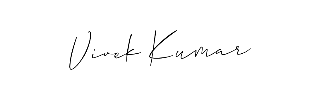 Check out images of Autograph of Vivek Kumar name. Actor Vivek Kumar Signature Style. Allison_Script is a professional sign style online. Vivek Kumar signature style 2 images and pictures png