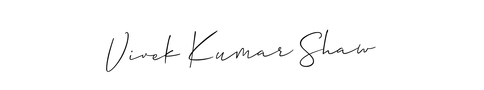 You can use this online signature creator to create a handwritten signature for the name Vivek Kumar Shaw. This is the best online autograph maker. Vivek Kumar Shaw signature style 2 images and pictures png