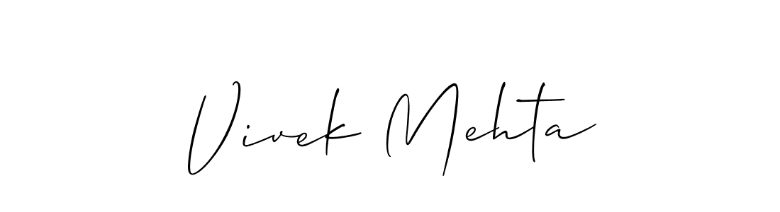 Once you've used our free online signature maker to create your best signature Allison_Script style, it's time to enjoy all of the benefits that Vivek Mehta name signing documents. Vivek Mehta signature style 2 images and pictures png