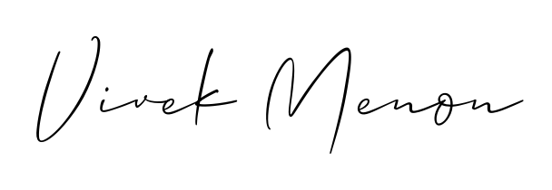 The Allison_Script lettering style adds unique flourish to name Vivek Menon. Stand out with a custom digital autograph made in seconds. Vivek Menon signature style 2 images and pictures png
