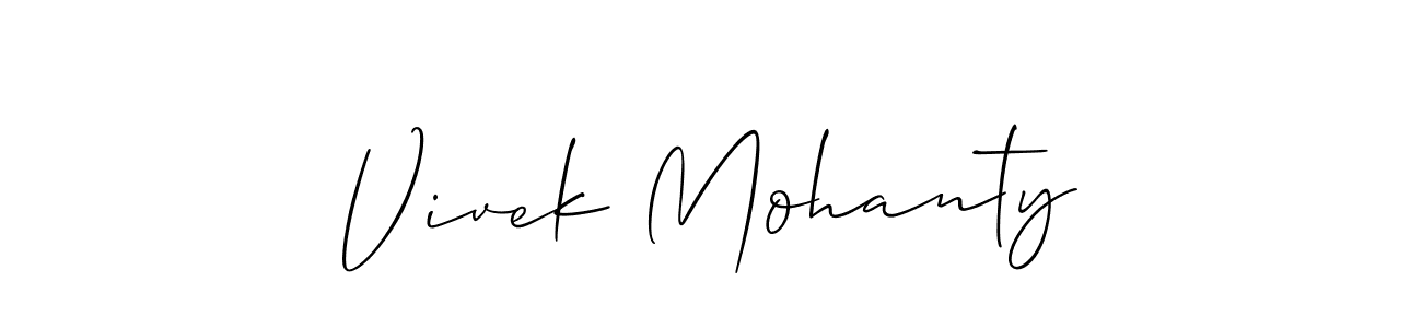 You can use this online signature creator to create a handwritten signature for the name Vivek Mohanty. This is the best online autograph maker. Vivek Mohanty signature style 2 images and pictures png