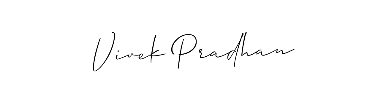 You can use this online signature creator to create a handwritten signature for the name Vivek Pradhan. This is the best online autograph maker. Vivek Pradhan signature style 2 images and pictures png