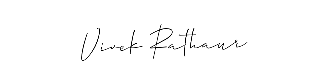 You can use this online signature creator to create a handwritten signature for the name Vivek Rathaur. This is the best online autograph maker. Vivek Rathaur signature style 2 images and pictures png
