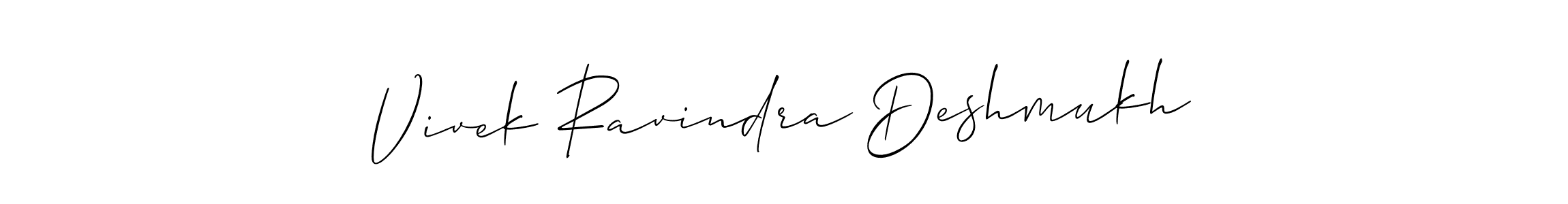 You can use this online signature creator to create a handwritten signature for the name Vivek Ravindra Deshmukh. This is the best online autograph maker. Vivek Ravindra Deshmukh signature style 2 images and pictures png