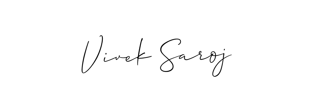 You can use this online signature creator to create a handwritten signature for the name Vivek Saroj. This is the best online autograph maker. Vivek Saroj signature style 2 images and pictures png