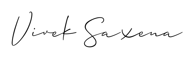 Stand out with a creative autograph for Vivek Saxena. The Allison_Script styling blends modern aesthetics with classic signature flourishes. Vivek Saxena signature style 2 images and pictures png