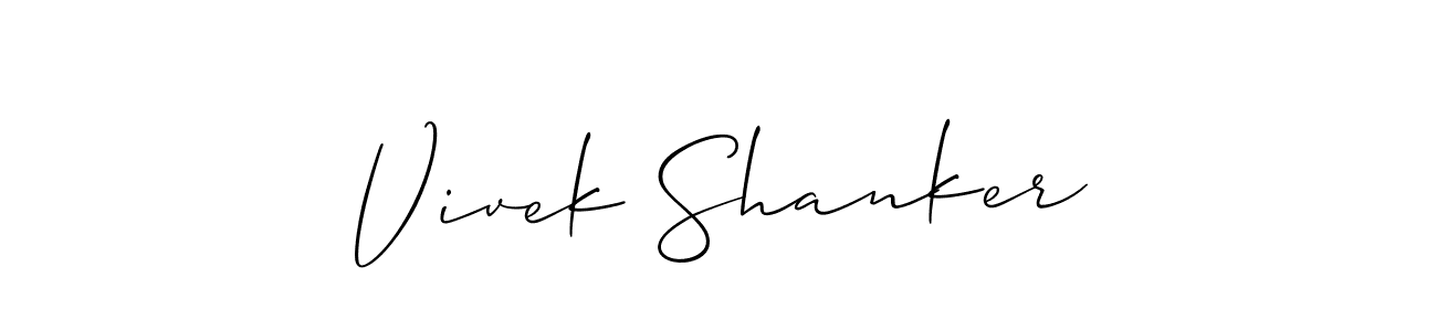 You can use this online signature creator to create a handwritten signature for the name Vivek Shanker. This is the best online autograph maker. Vivek Shanker signature style 2 images and pictures png