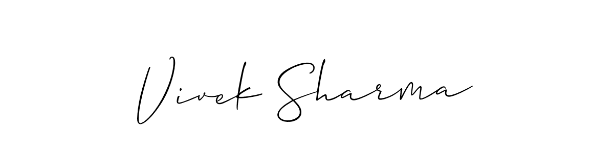 Here are the top 10 professional signature styles for the name Vivek Sharma. These are the best autograph styles you can use for your name. Vivek Sharma signature style 2 images and pictures png