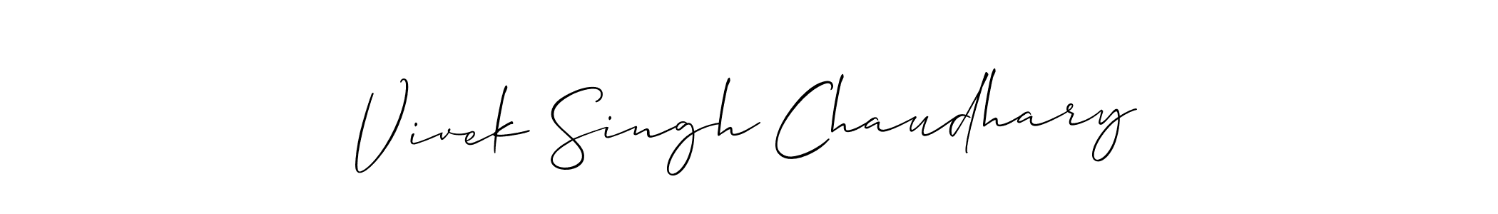 You can use this online signature creator to create a handwritten signature for the name Vivek Singh Chaudhary. This is the best online autograph maker. Vivek Singh Chaudhary signature style 2 images and pictures png
