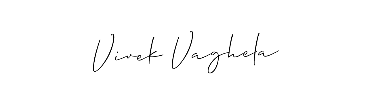 You can use this online signature creator to create a handwritten signature for the name Vivek Vaghela. This is the best online autograph maker. Vivek Vaghela signature style 2 images and pictures png
