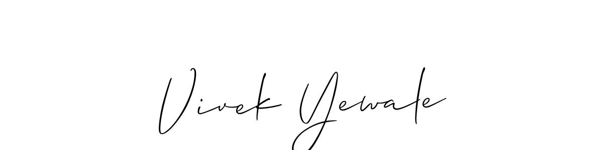 Check out images of Autograph of Vivek Yewale name. Actor Vivek Yewale Signature Style. Allison_Script is a professional sign style online. Vivek Yewale signature style 2 images and pictures png