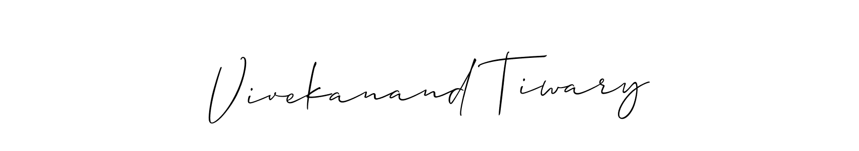 Best and Professional Signature Style for Vivekanand Tiwary. Allison_Script Best Signature Style Collection. Vivekanand Tiwary signature style 2 images and pictures png