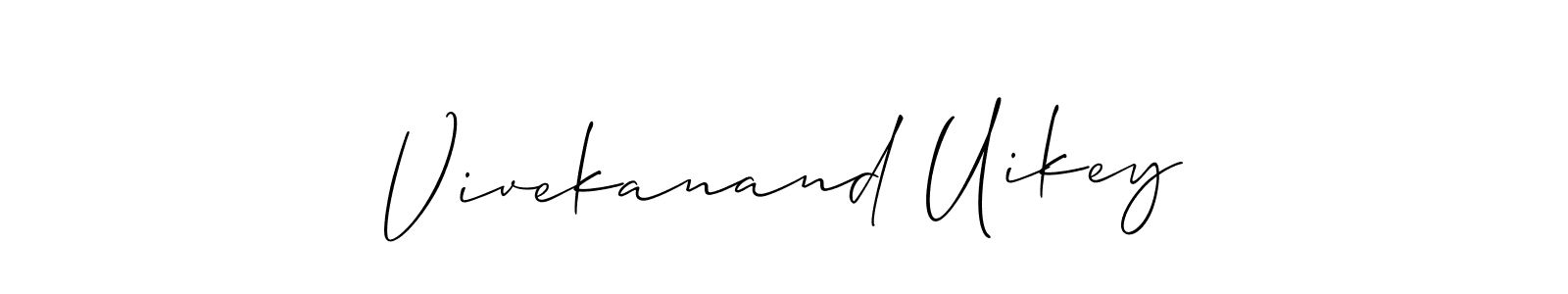 Here are the top 10 professional signature styles for the name Vivekanand Uikey. These are the best autograph styles you can use for your name. Vivekanand Uikey signature style 2 images and pictures png