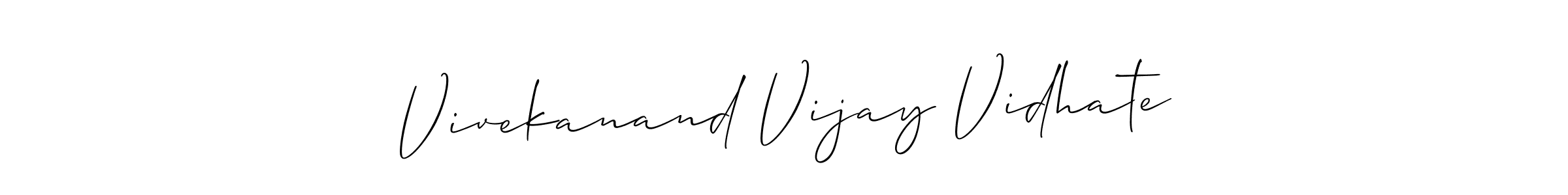 Here are the top 10 professional signature styles for the name Vivekanand Vijay Vidhate. These are the best autograph styles you can use for your name. Vivekanand Vijay Vidhate signature style 2 images and pictures png