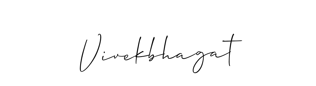You should practise on your own different ways (Allison_Script) to write your name (Vivekbhagat) in signature. don't let someone else do it for you. Vivekbhagat signature style 2 images and pictures png