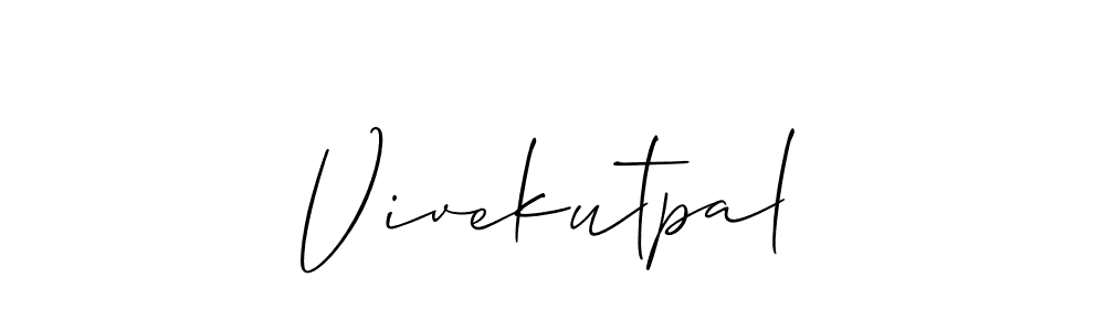 You can use this online signature creator to create a handwritten signature for the name Vivekutpal. This is the best online autograph maker. Vivekutpal signature style 2 images and pictures png